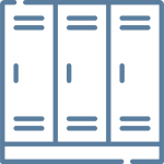 Uniform muted blue-gray square with no visible furniture or text.