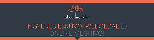 Free wedding website and online invitation banner.
