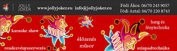Jolly Joker karaoke and live-music event-services banner.