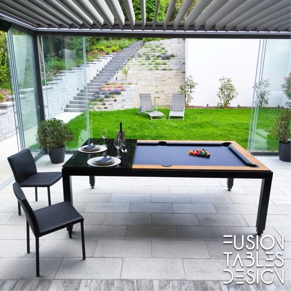Biliárdasztal hirdetés kreatívja, Belga biliárdasztal karusszel, pergola 2. változat, 2. kártya