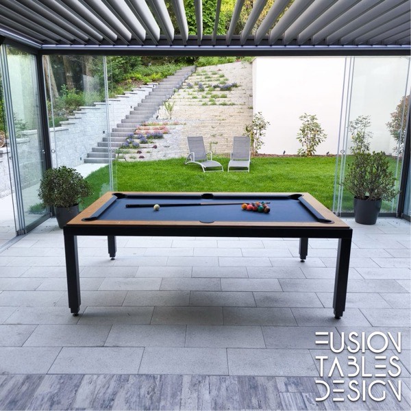 Biliárdasztal hirdetés kreatívja, Belga biliárdasztal karusszel, pergola 2. változat, 3. kártya