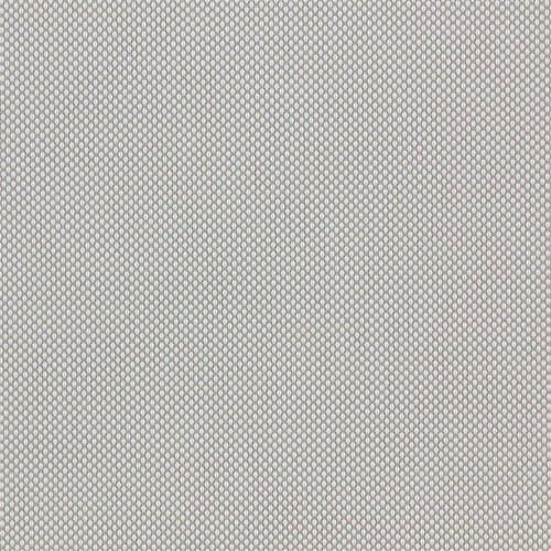 The frame is filled edge to edge with light beige-gray woven material. A dense, regular pattern of tiny elongated openings covers the surface. Slight tonal variation across the weave gives it a softly mottled appearance.