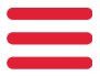 Red hamburger menu icon.
