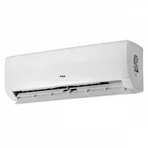 A white C&H indoor air-conditioning unit is shown at a slight angle in a square thumbnail. The lower flap is open and the right side panel is visible, giving the unit a three-quarter perspective. The background is plain white.