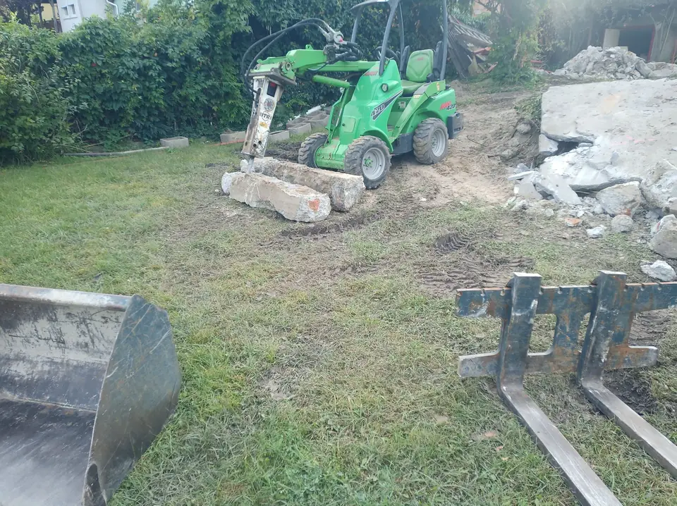 Betontörés eredmény