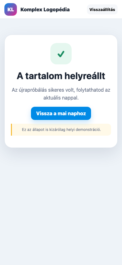 Tartalom · helyreállt mobil nézet