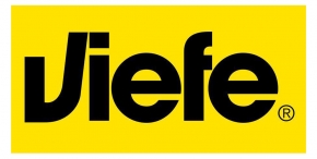 Black Viefe wordmark on yellow.
