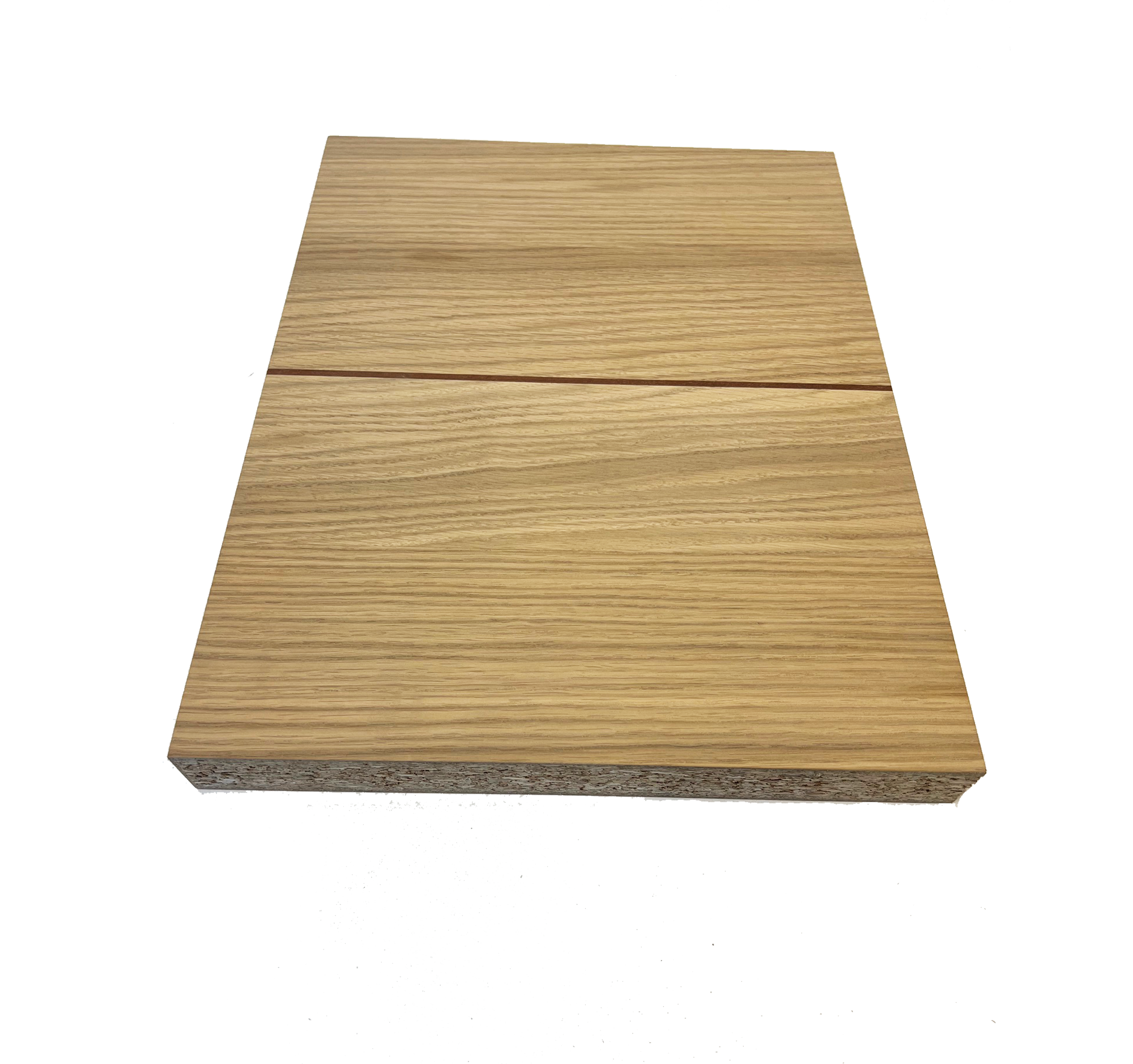 Golden panel cutaway with a contrasting darker central strip.