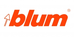 Orange blum logo on white.